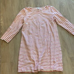 Red stripes J.crew dress